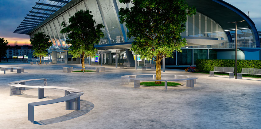 Via Seating Outdoor Landscape Furniture by Inspire Contract Group